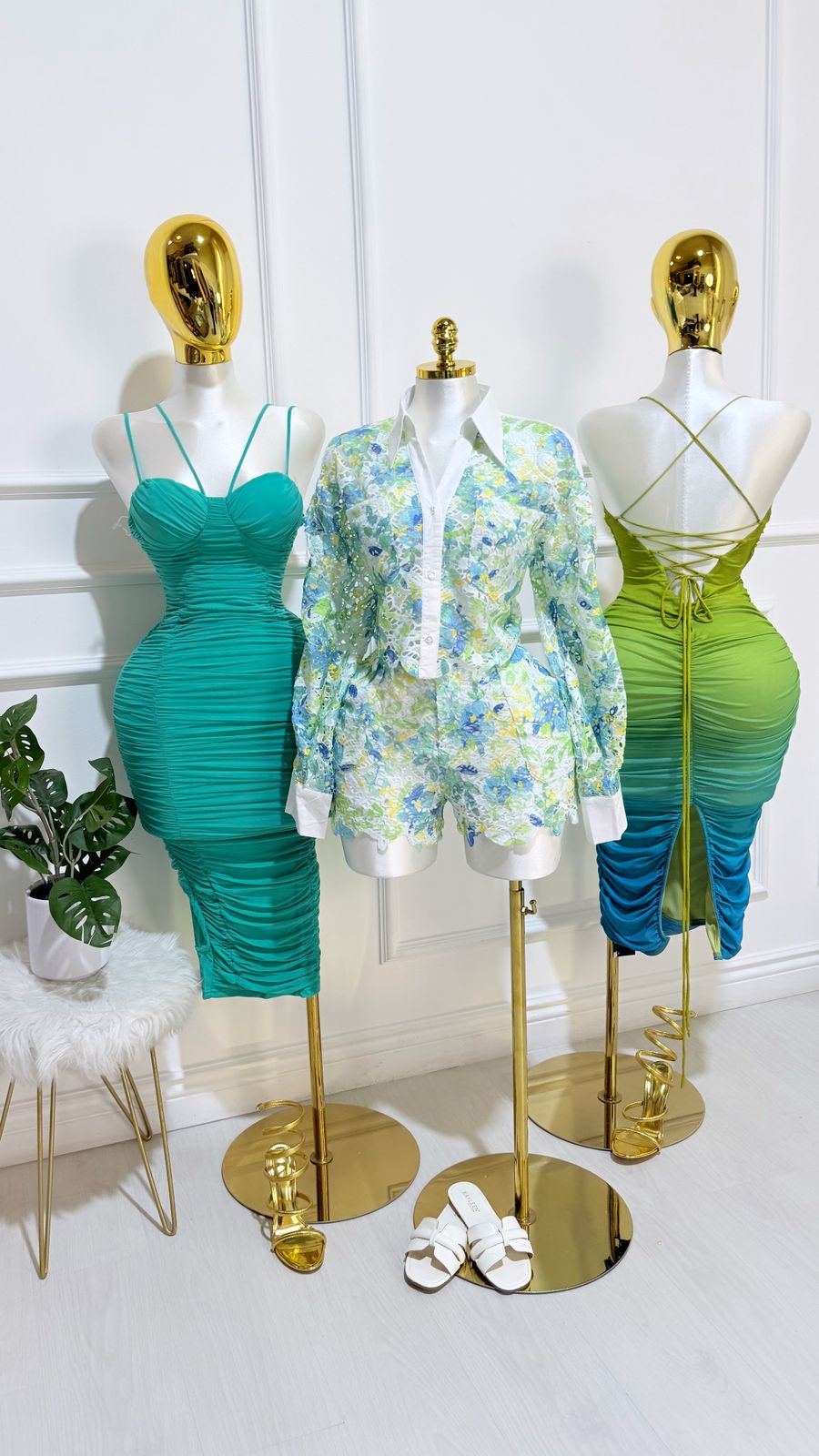 Vestido Verde CARIBEAN