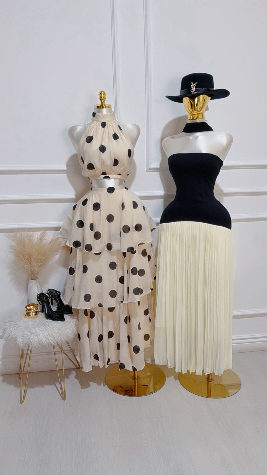 Vestido Largo Nude