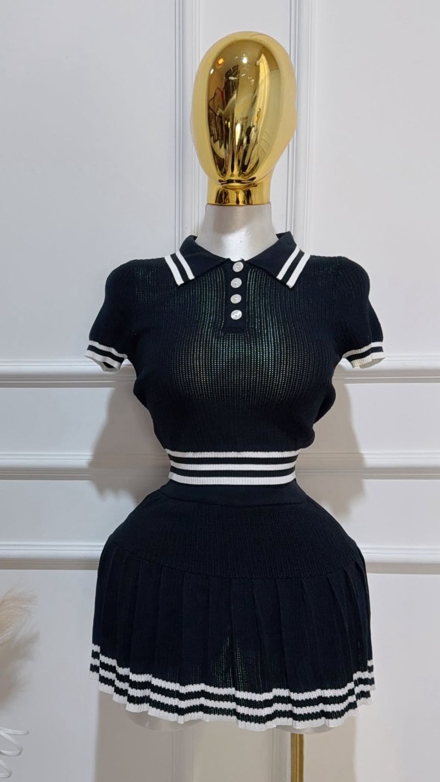 Set Blusa Tejido