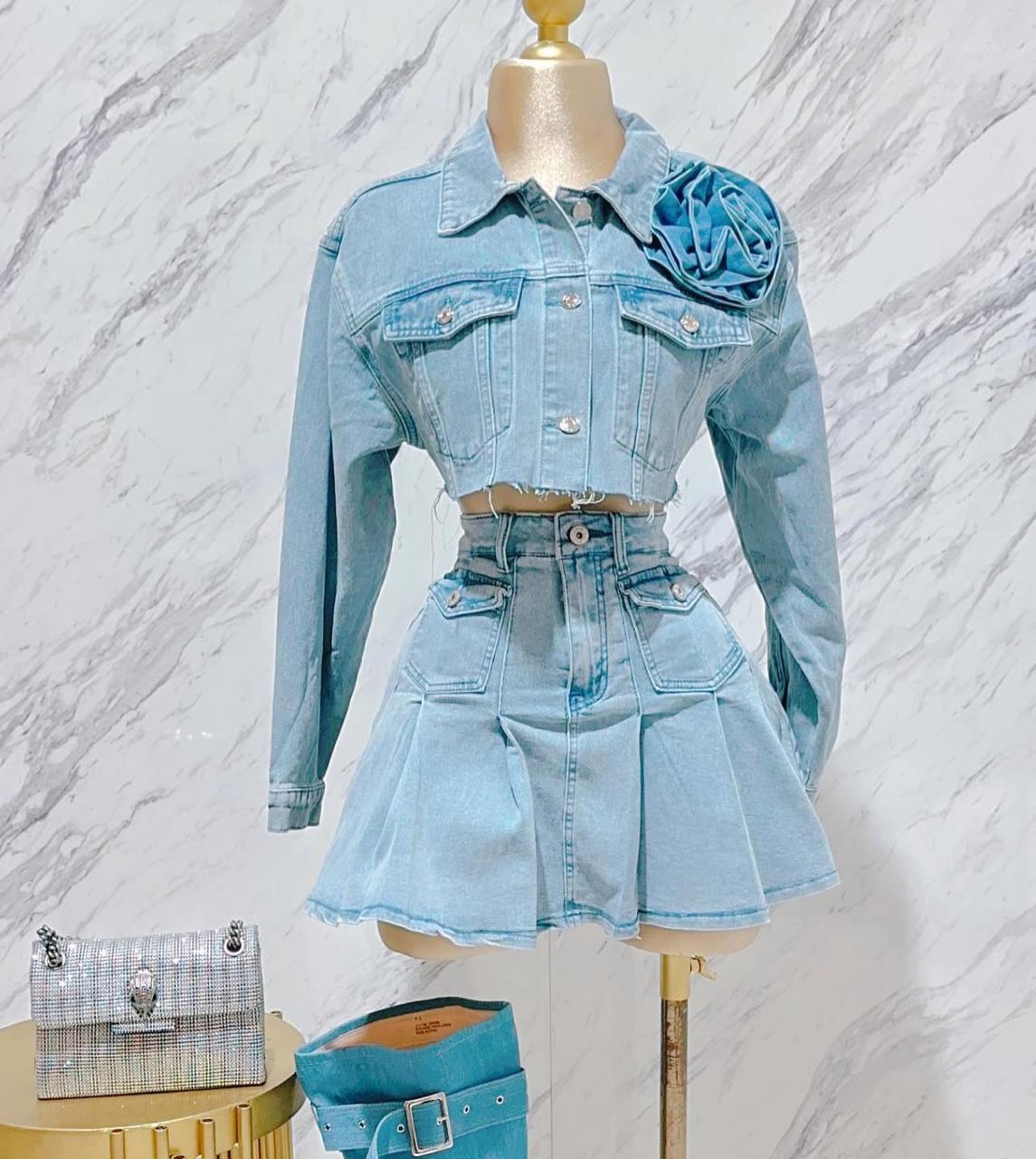 Jacket Corta Flor
