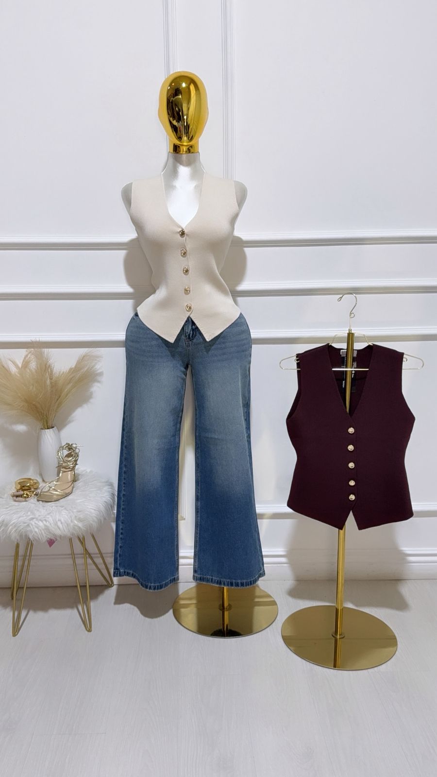 Pantalon Deslavado Mezclilla