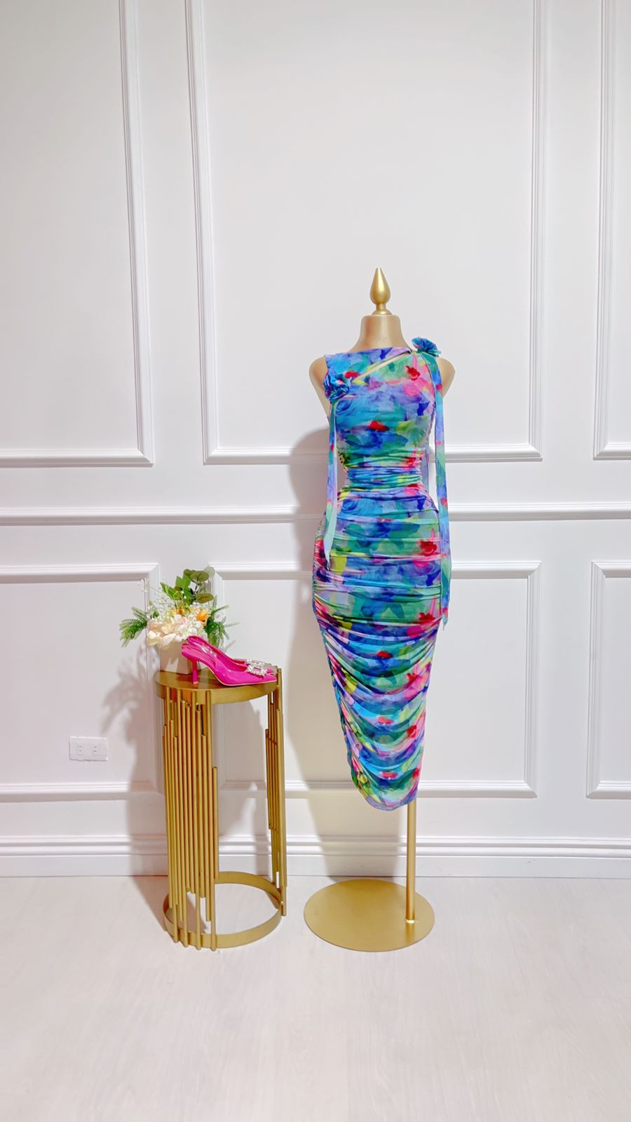Vestido Lavanda Multicolor