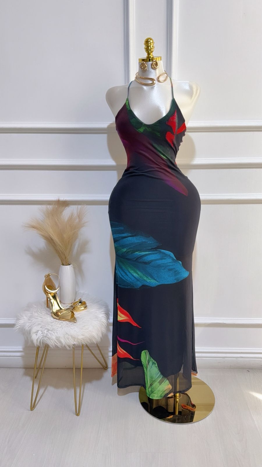 Vestido Largo Negro