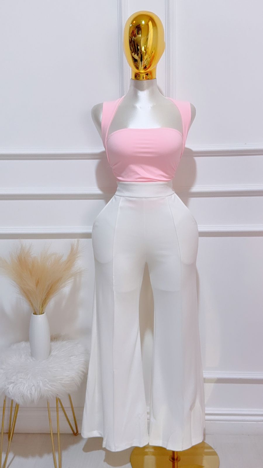 Blusa Tirantes Rosa