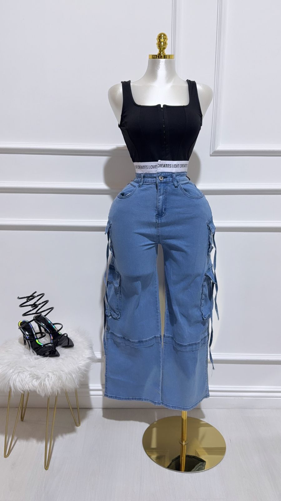 Pantalon Cargo Love Creates