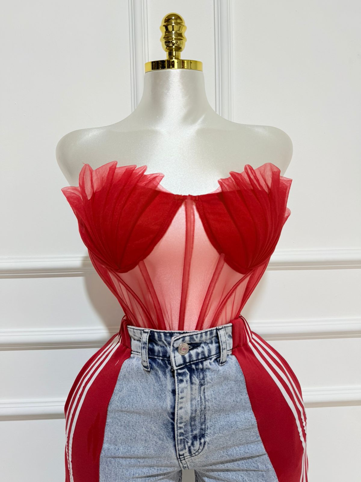 Top Bustier Malla