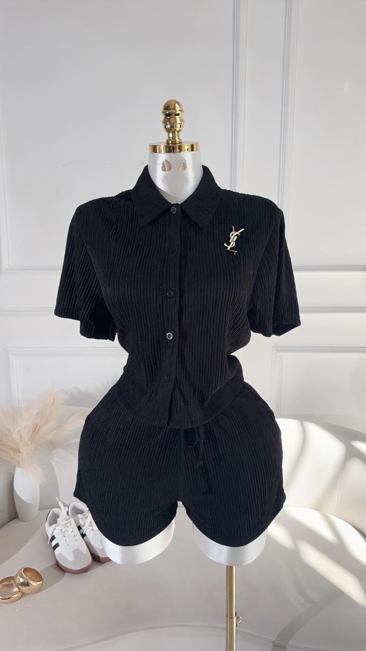 Conjunto Short Negro