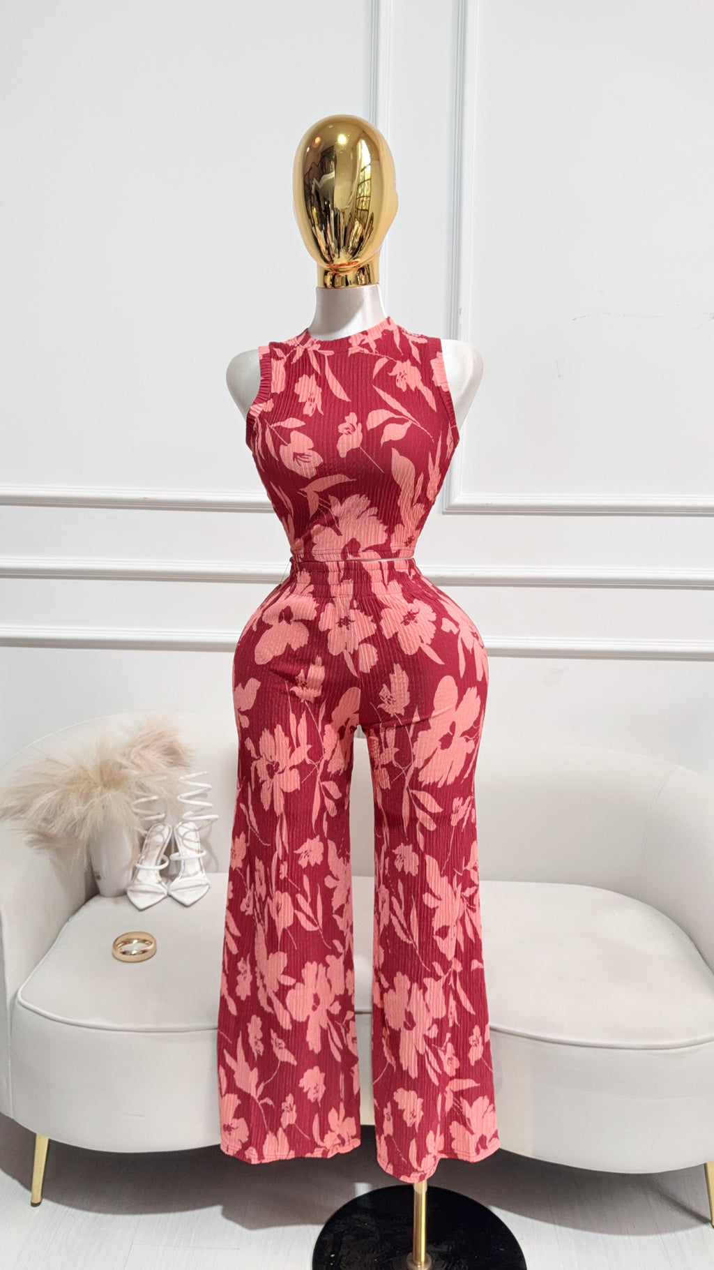 CONJUNTO PANTALON FLOREADO IRIS