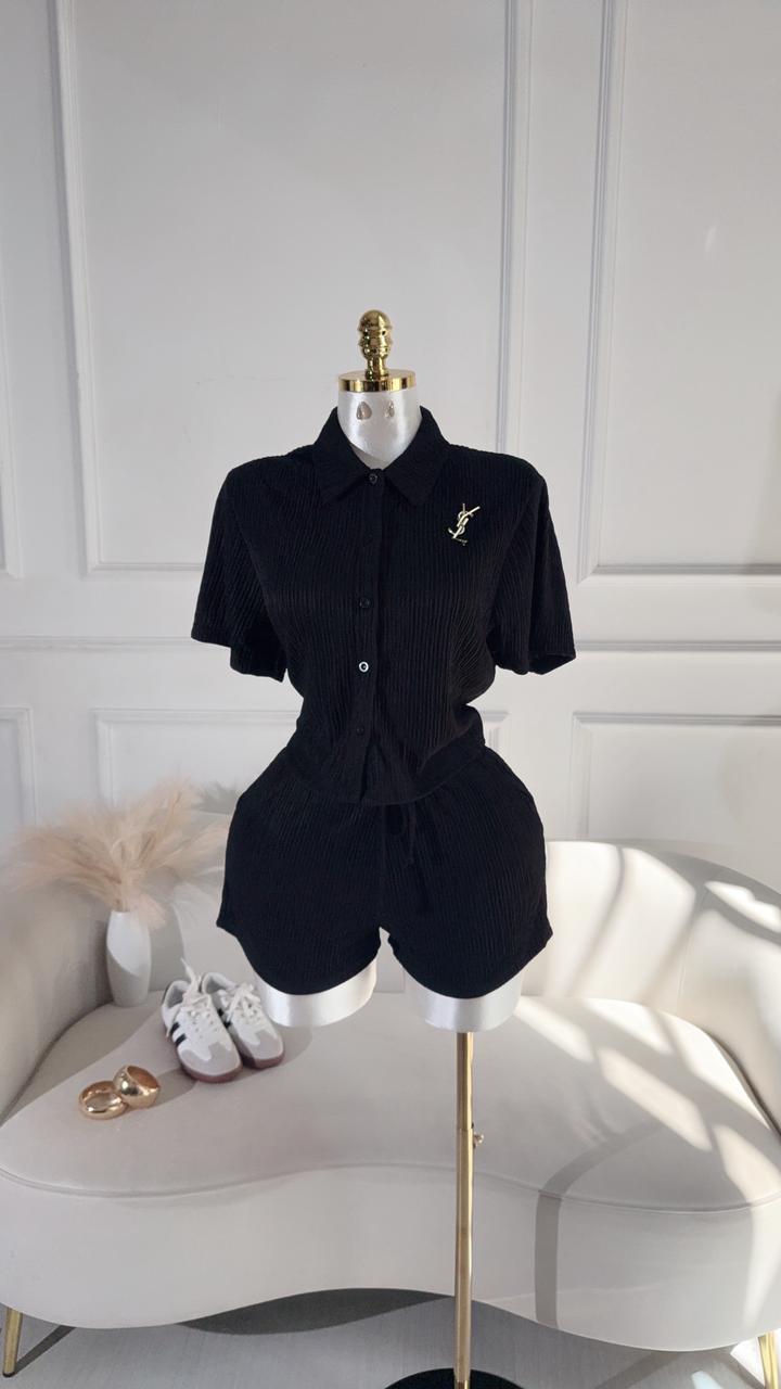 Conjunto Short Negro