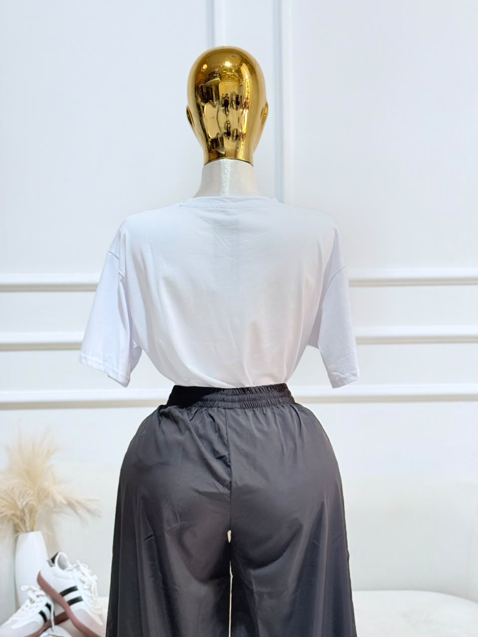 PANTALON NEGRO RAYADO