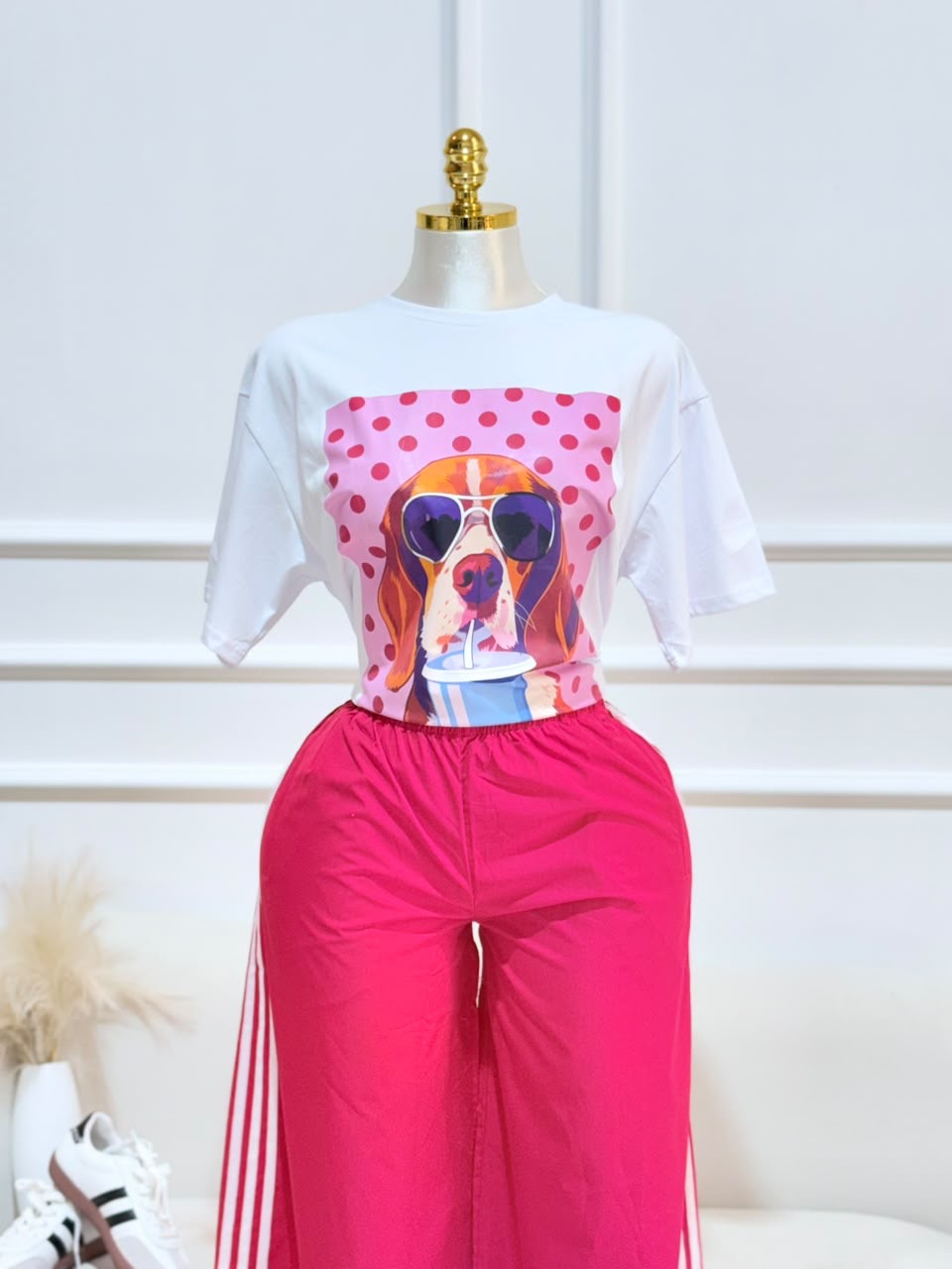 BLUSA BLANCA DOG