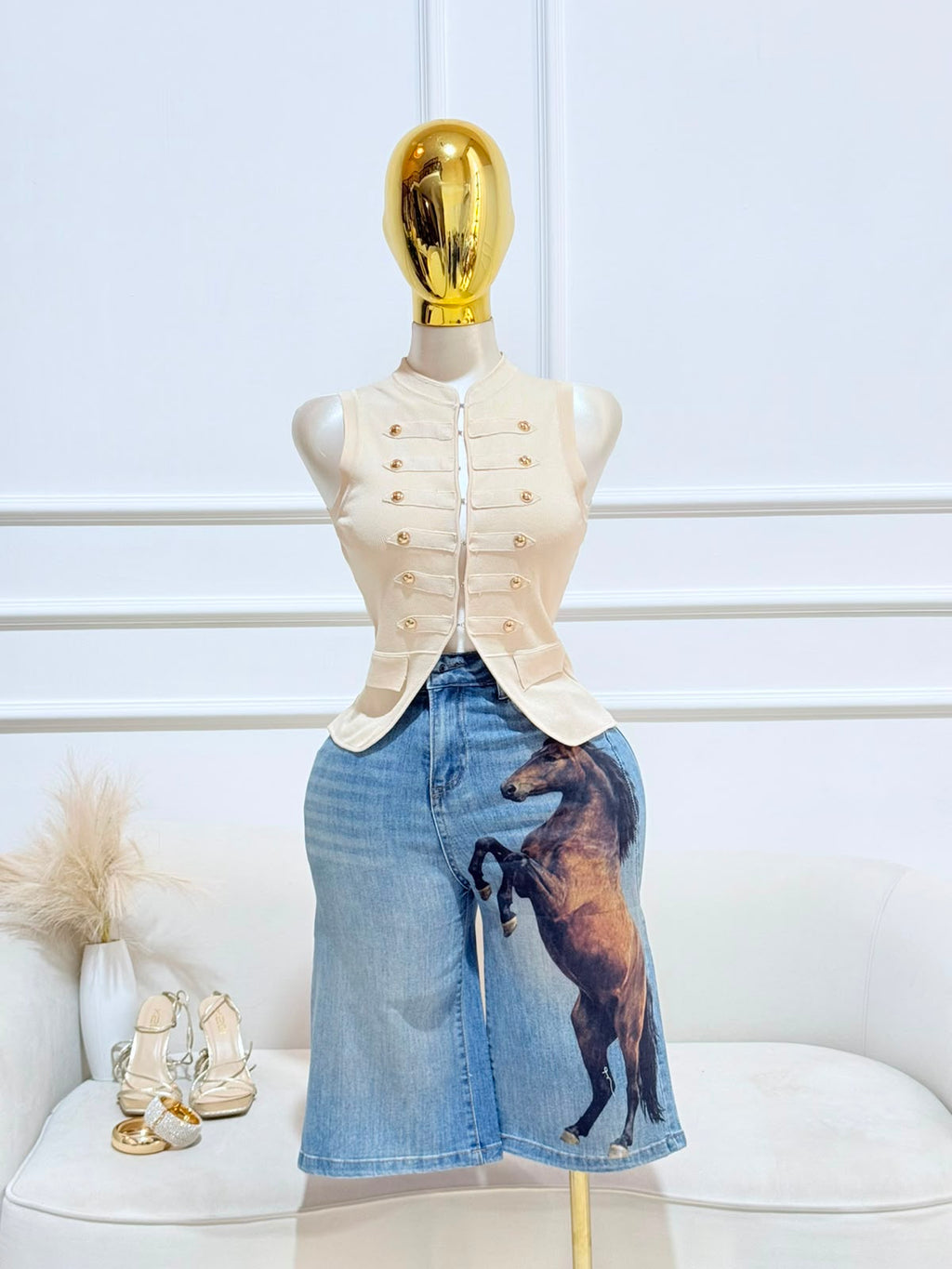 SHORT LARGO CABALLO