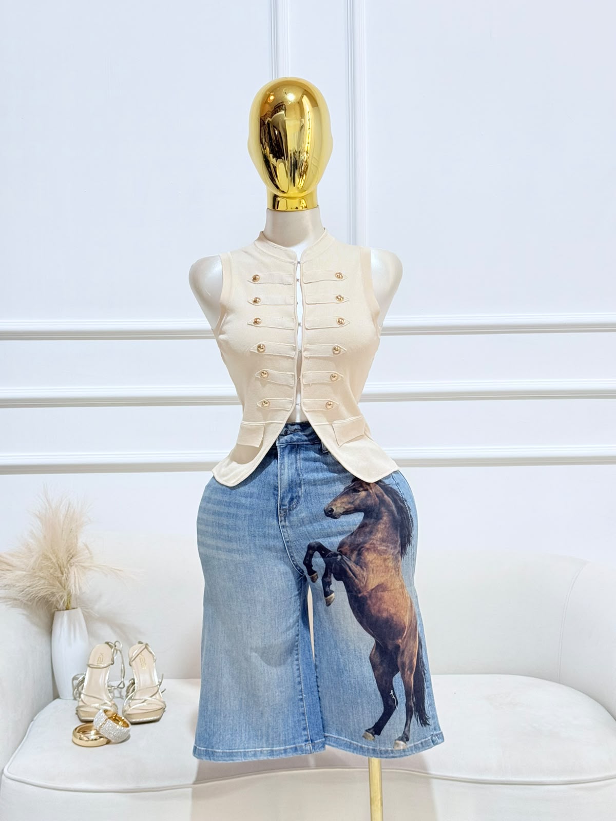 SHORT LARGO CABALLO
