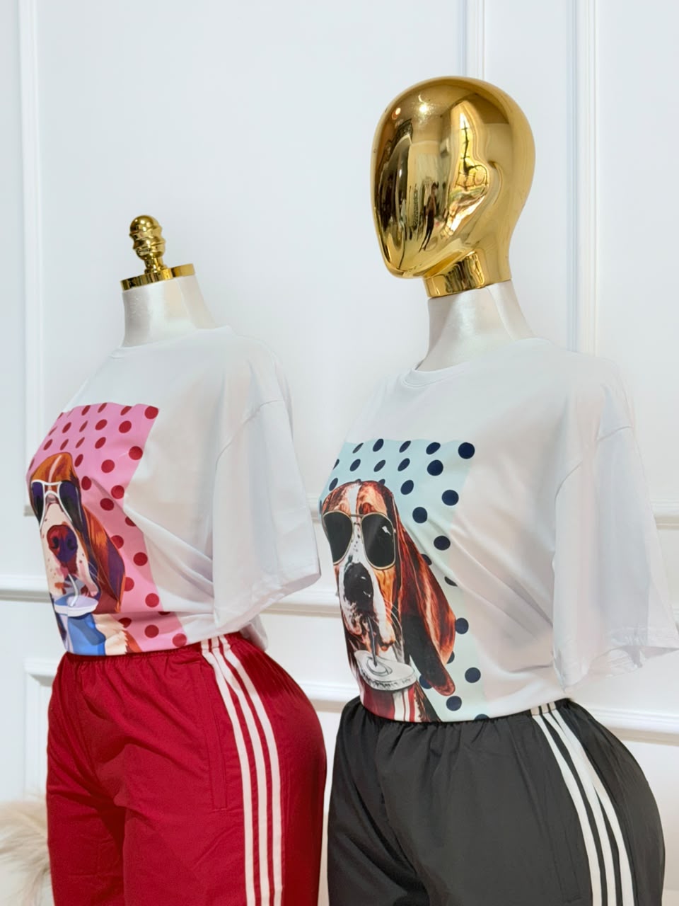 BLUSA BLANCA DOG