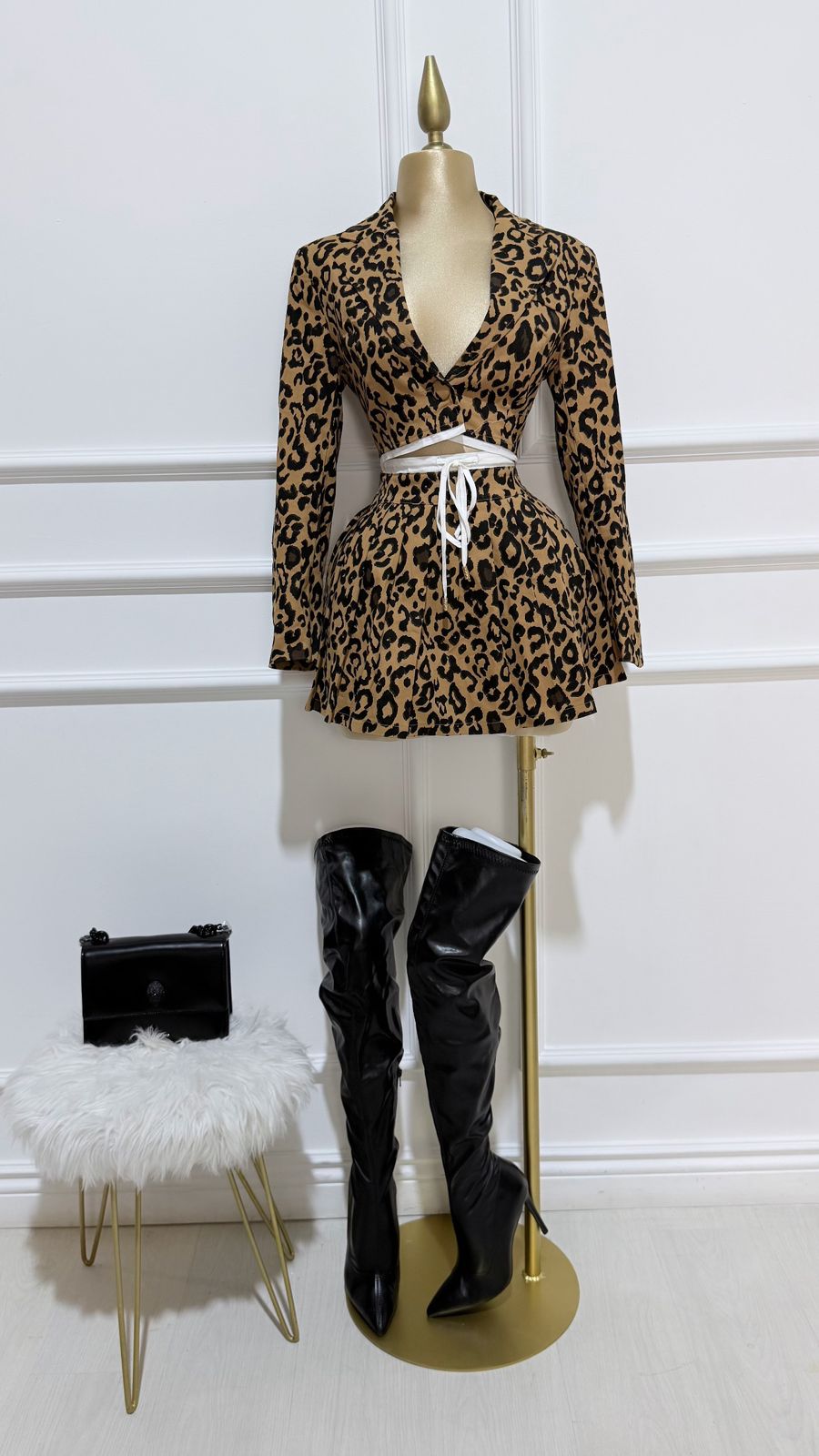 Set Blazer/Falda Animal