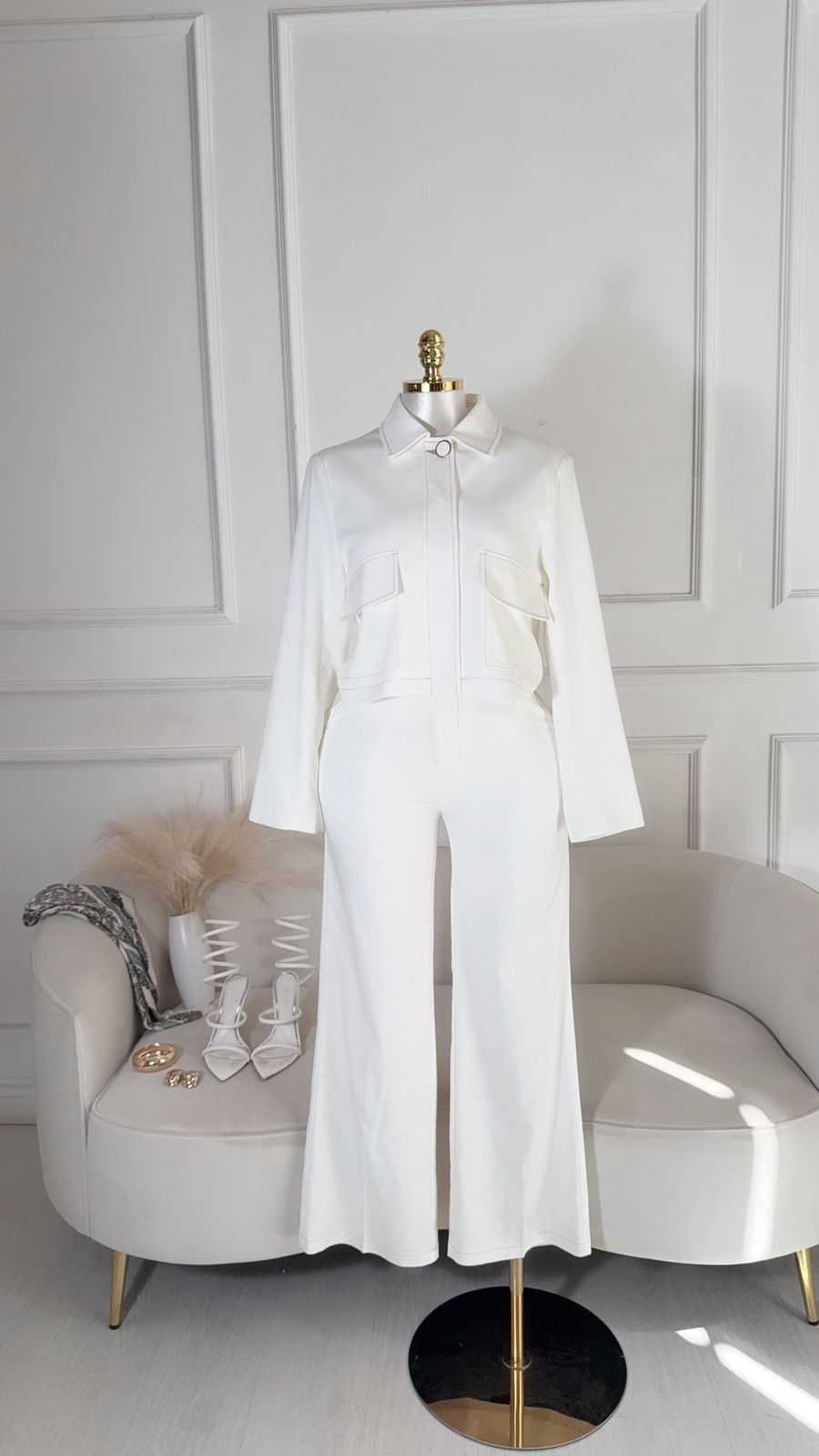 Conjunto Pantalon Blanco