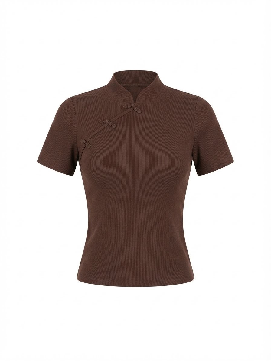 BLUSA CAFE MOÑOS