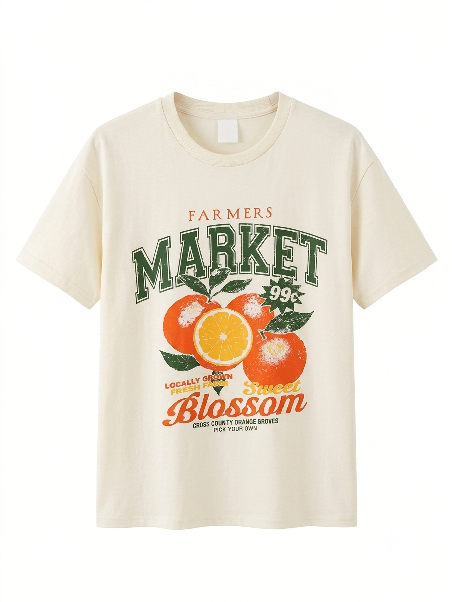 BLUSA OVERSIZE AMARILLA MARKET
