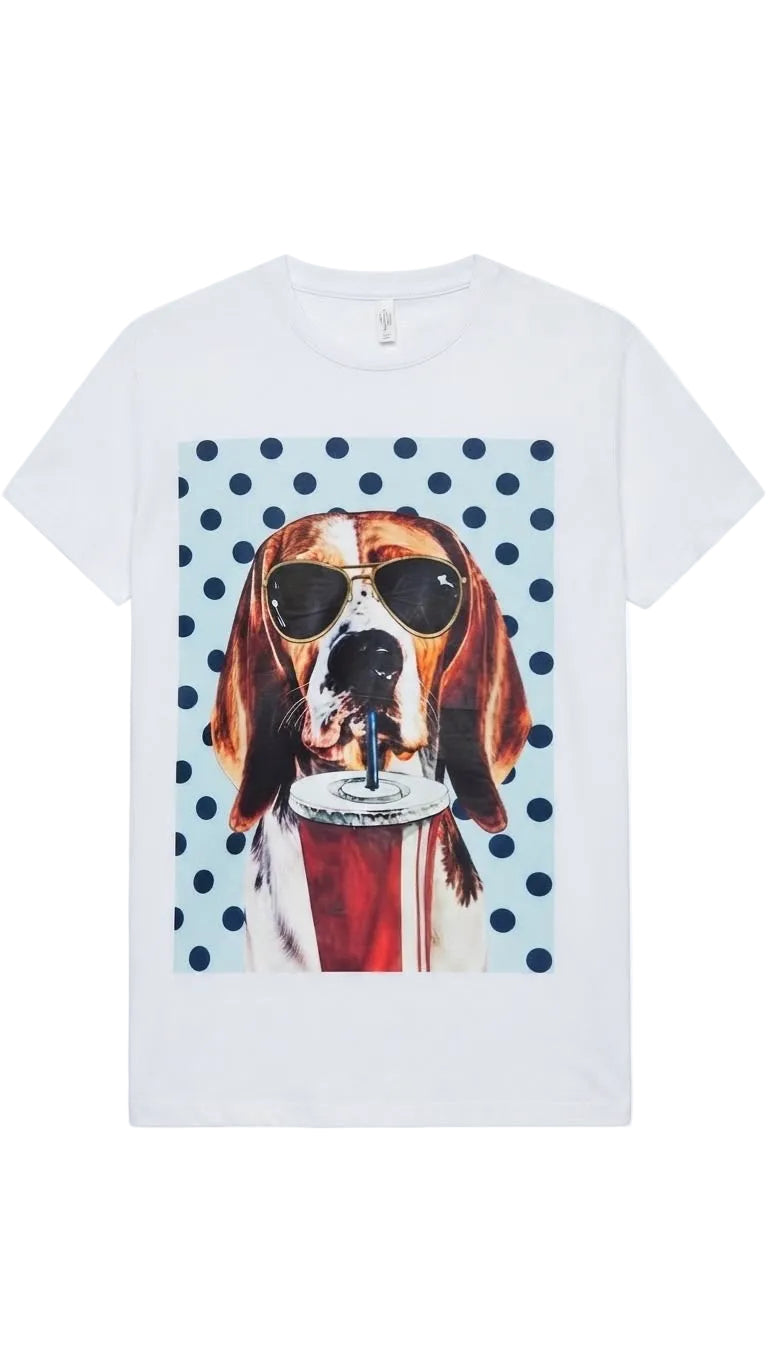 BLUSA BLANCA DOG