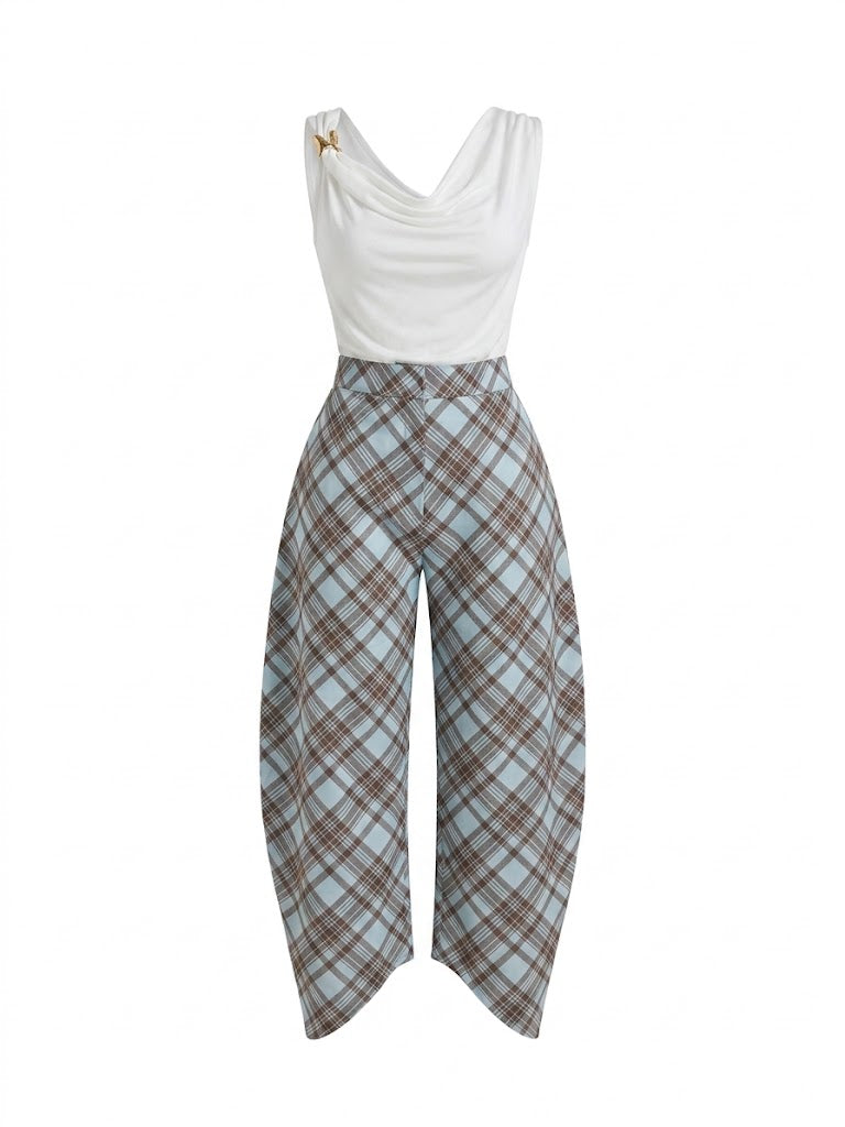 PANTALON CUADRADO AZUL