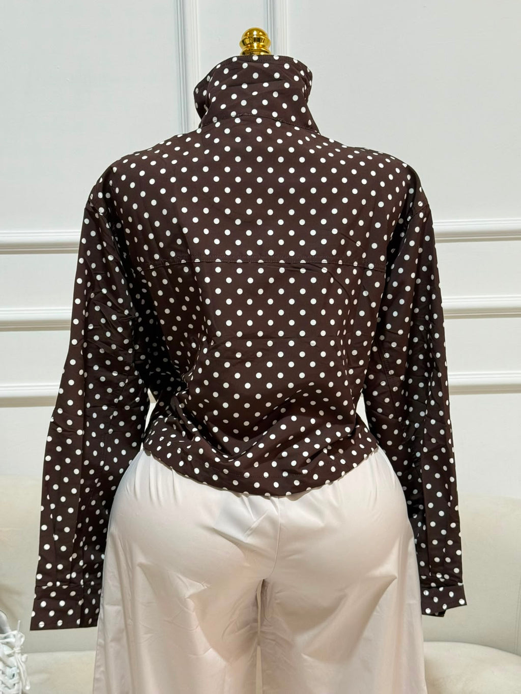 PANTALÓN BEIGE RAYAS