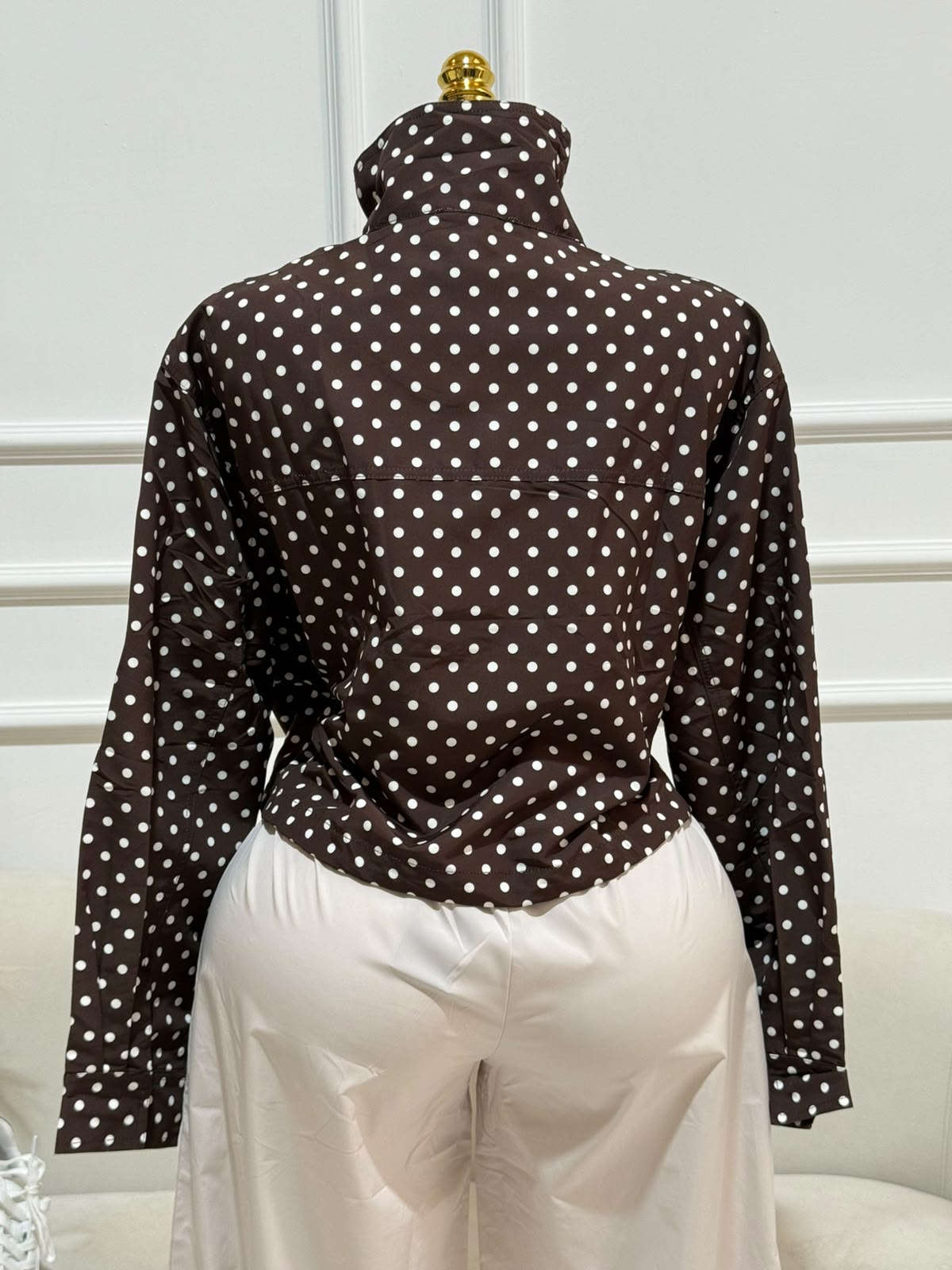 PANTALÓN BEIGE RAYAS