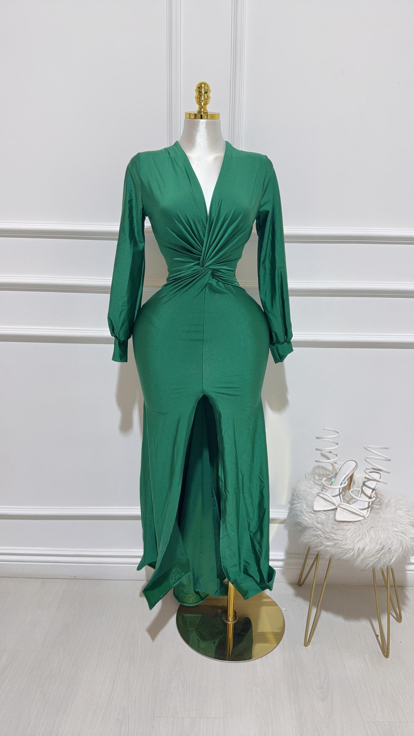 Vestido Verde Largo
