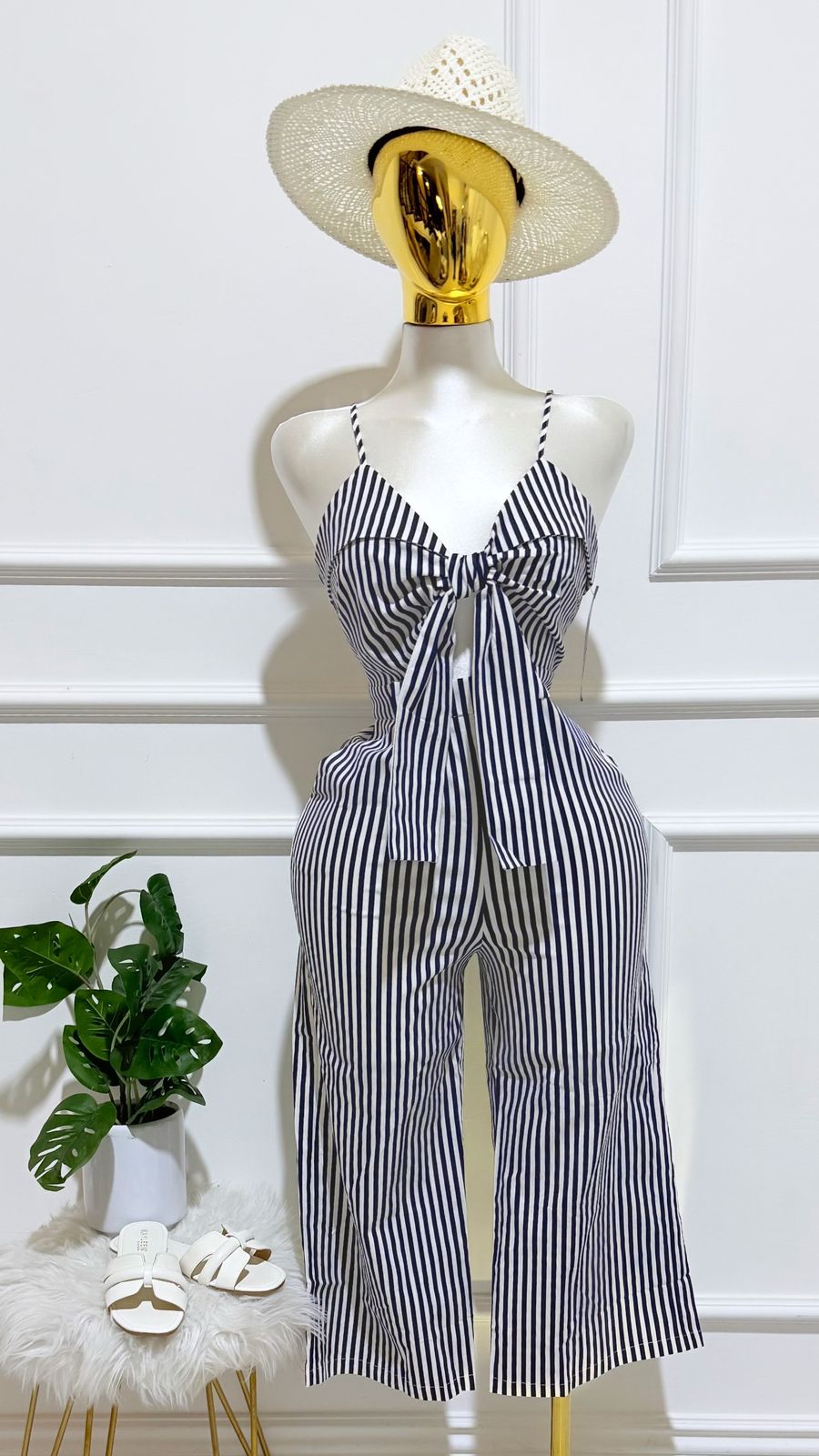 Jumper rayado Navy