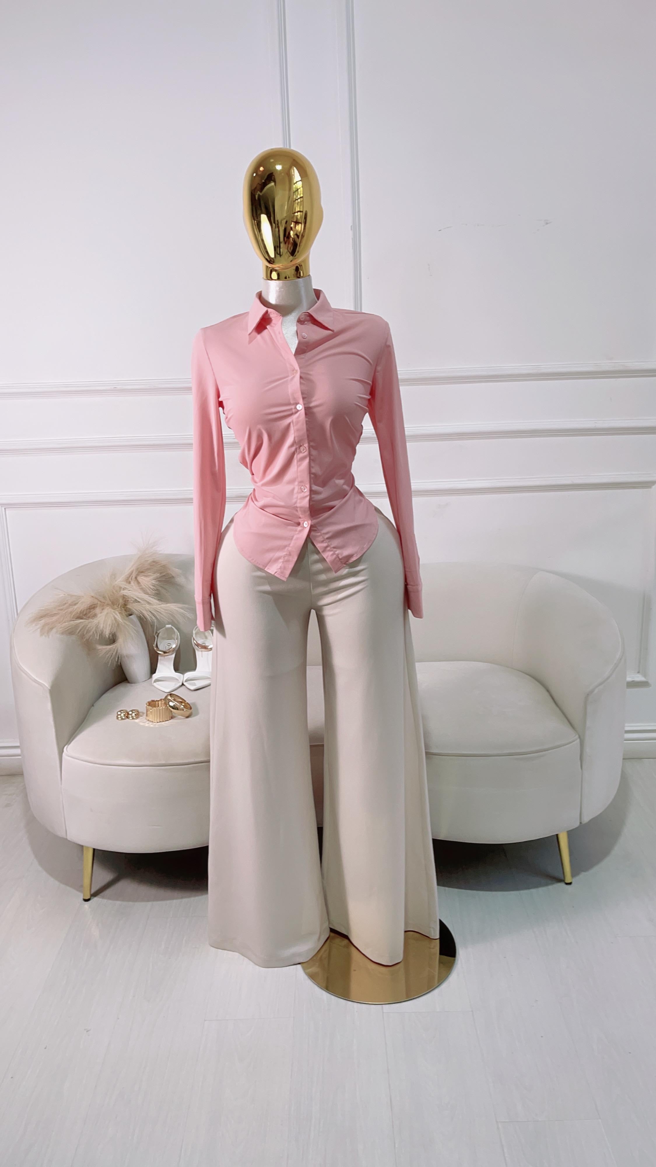 CAMISA ROSA PASTEL
