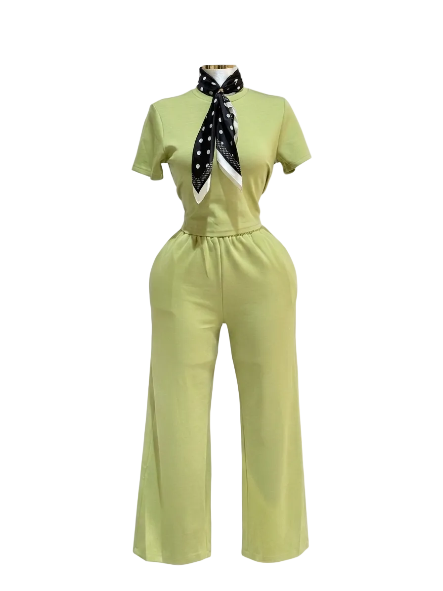 CONJUNTO PANTALÓN VERDE