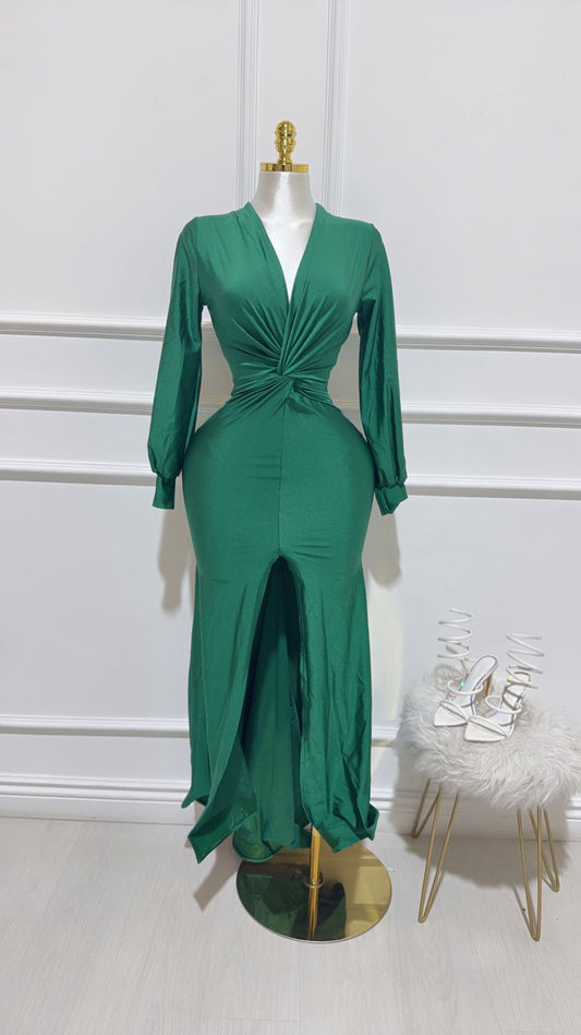 Vestido Verde Largo
