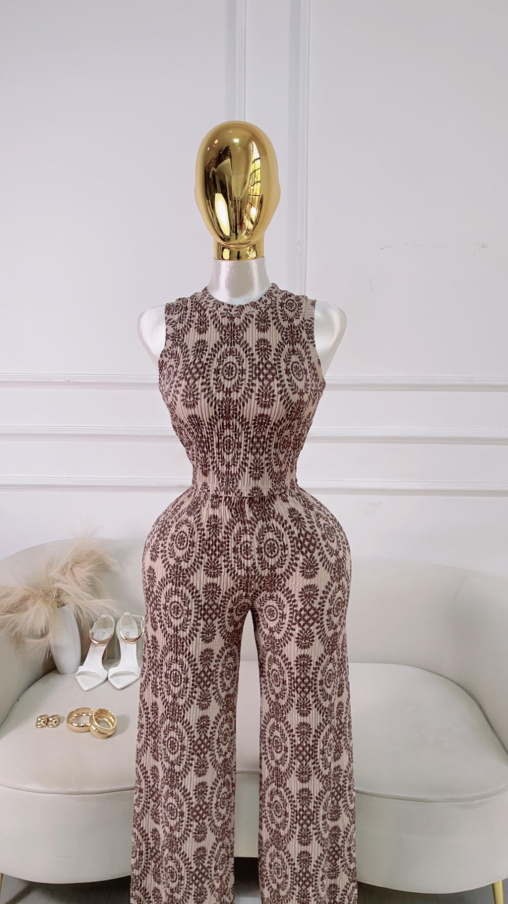CONJUNTO PANTALÓN FLOREADO
