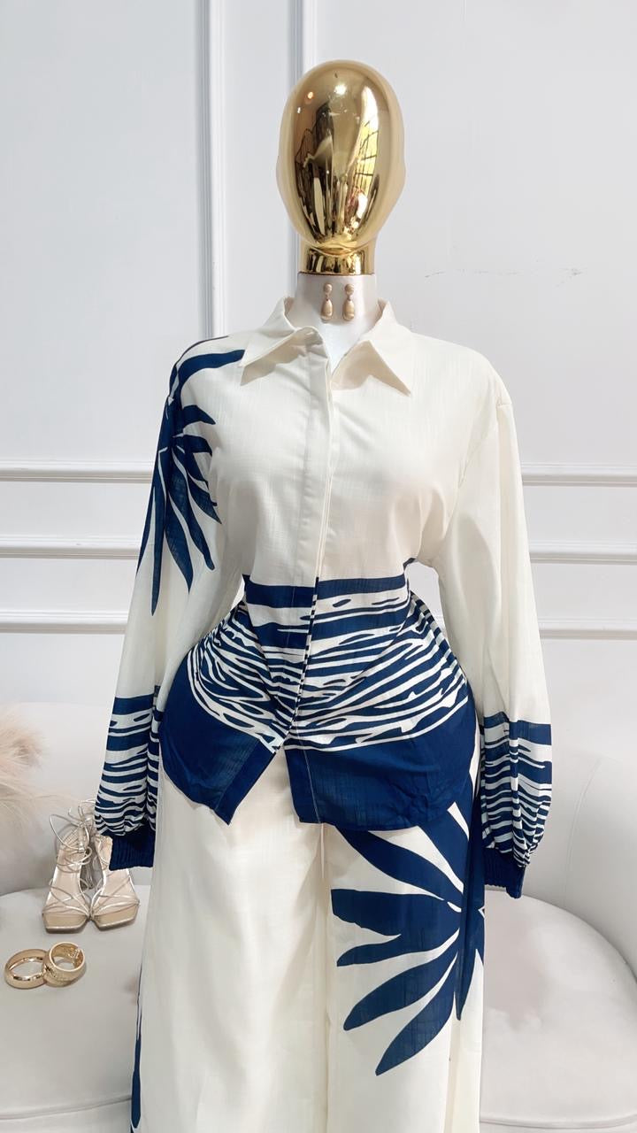 CONJUNTO PANTALON CAMISA MANGA LARGA