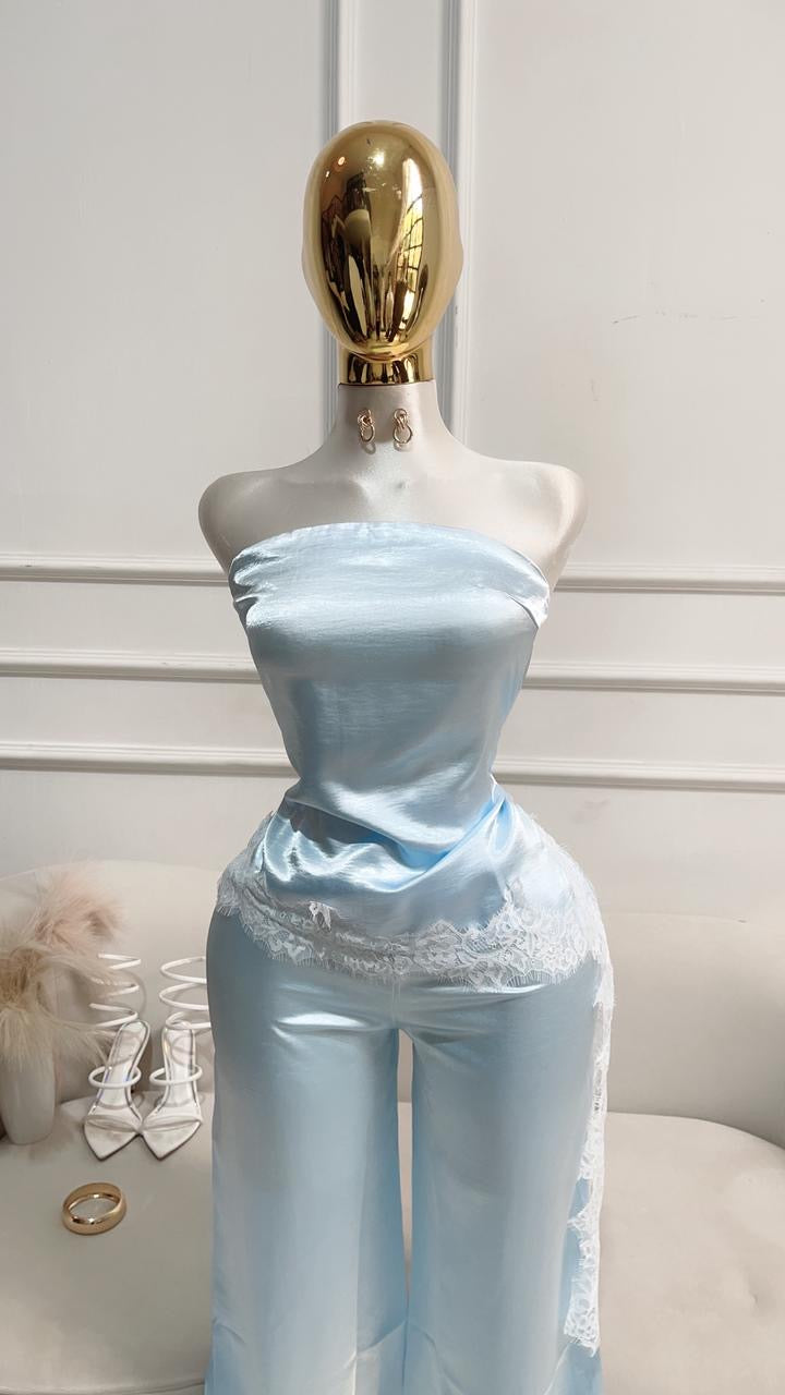 CONJUNTO STRAPLE PANTALÓN