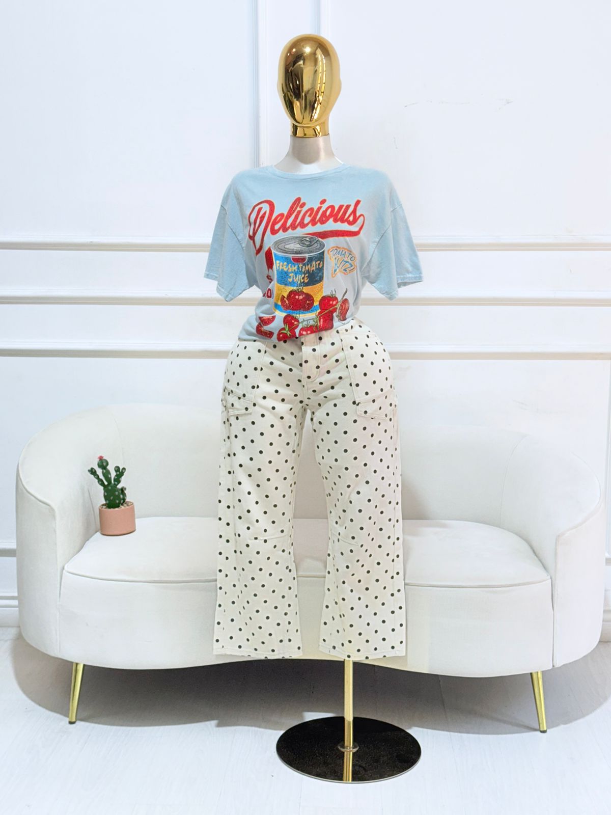BLUSA AZUL OVERSIZE