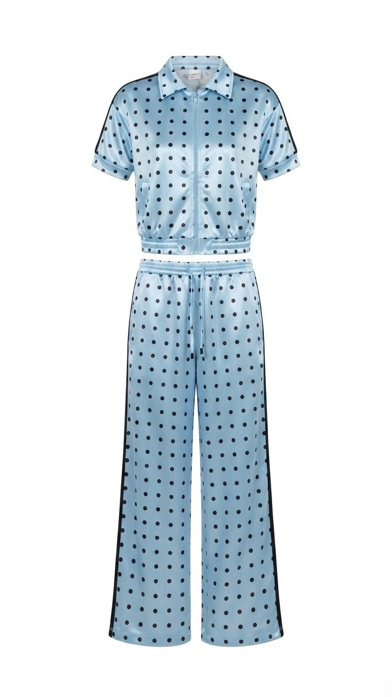 CONJUNTO AZUL POLKA