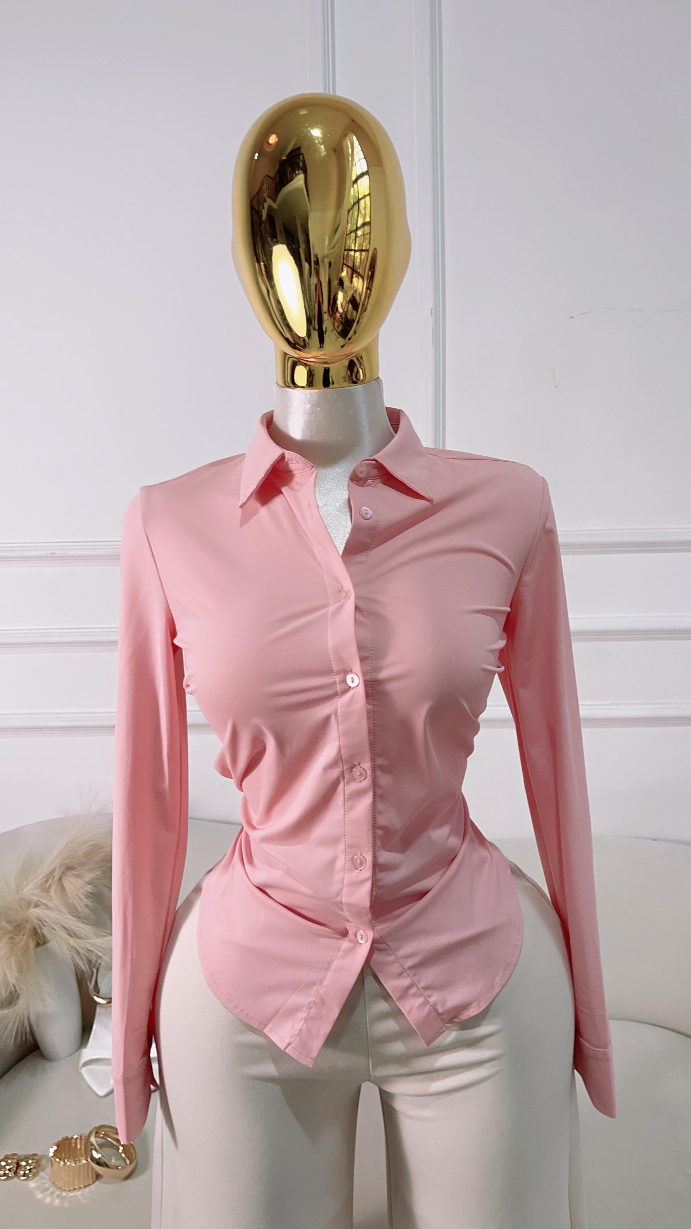 CAMISA ROSA PASTEL