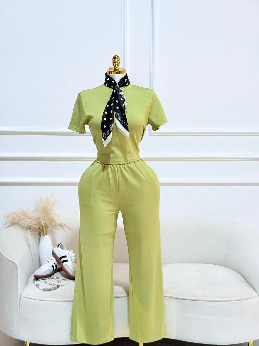 CONJUNTO PANTALÓN VERDE