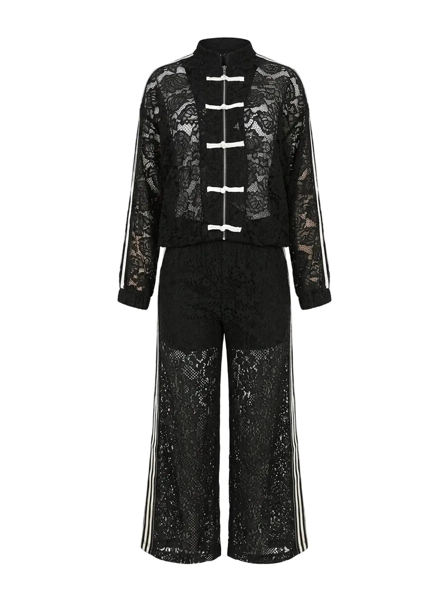 CONJUNTO PANTALON ENCAJE