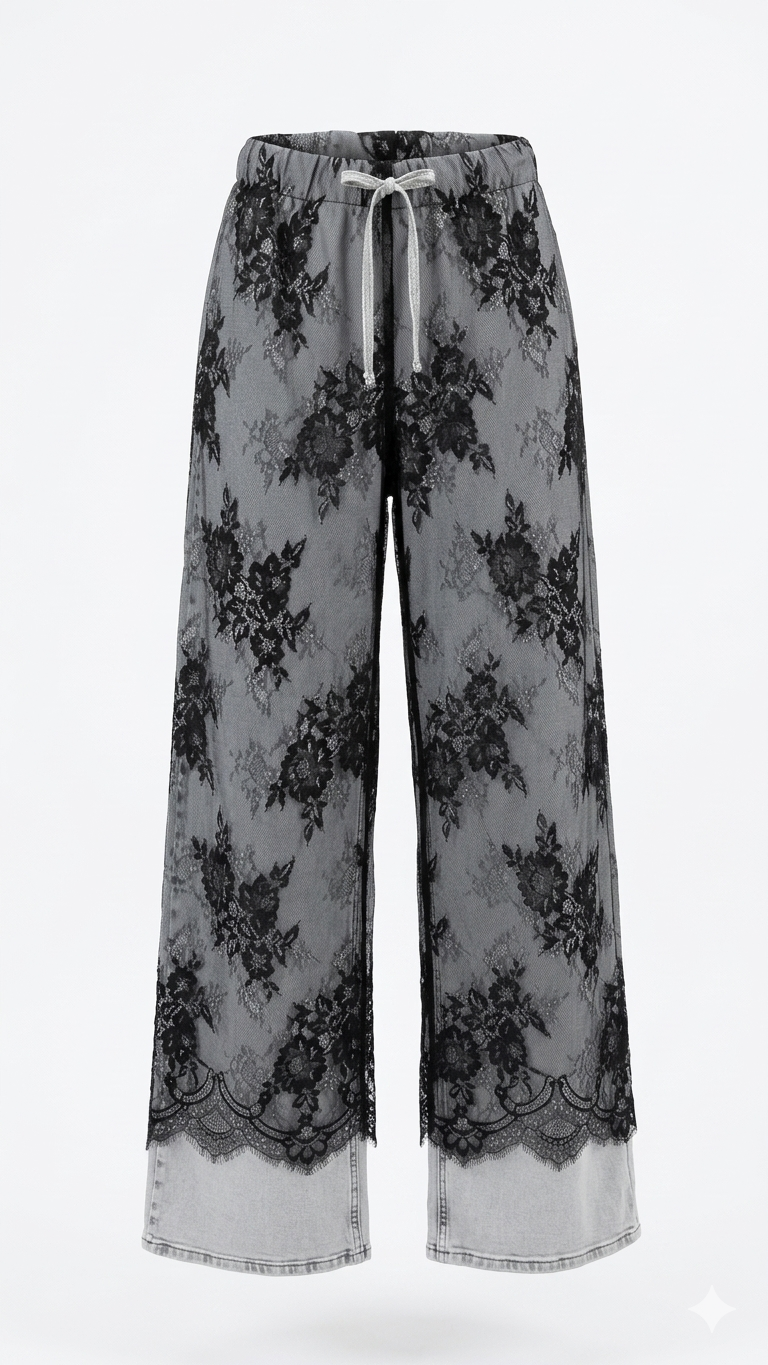 PANTALON DE ENCAJE