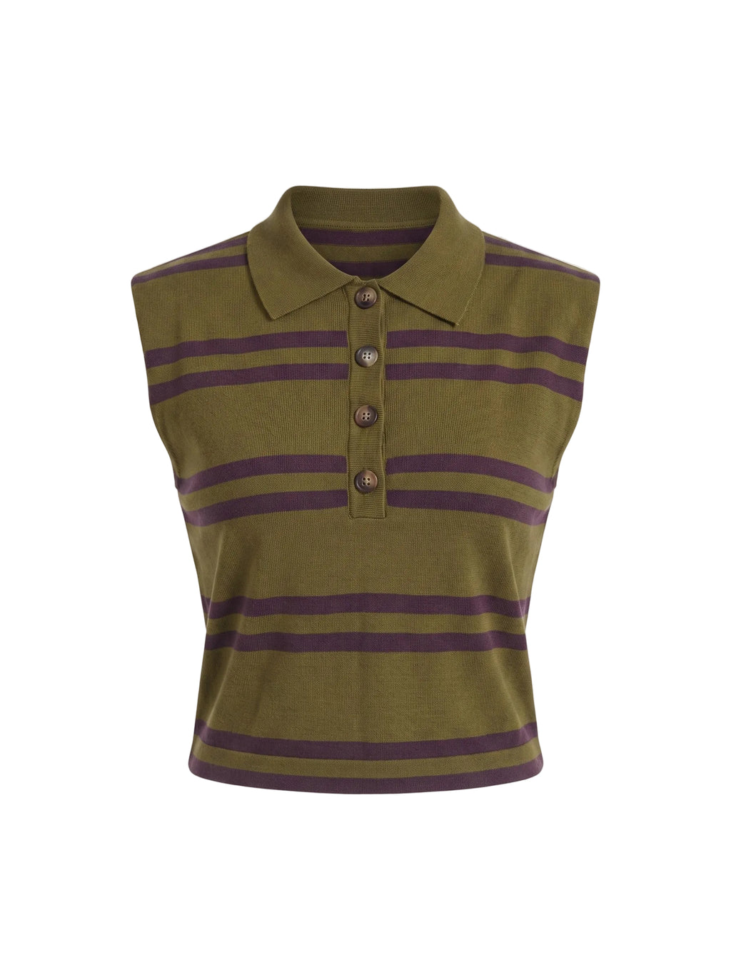 BLUSA RAYAS VERDE