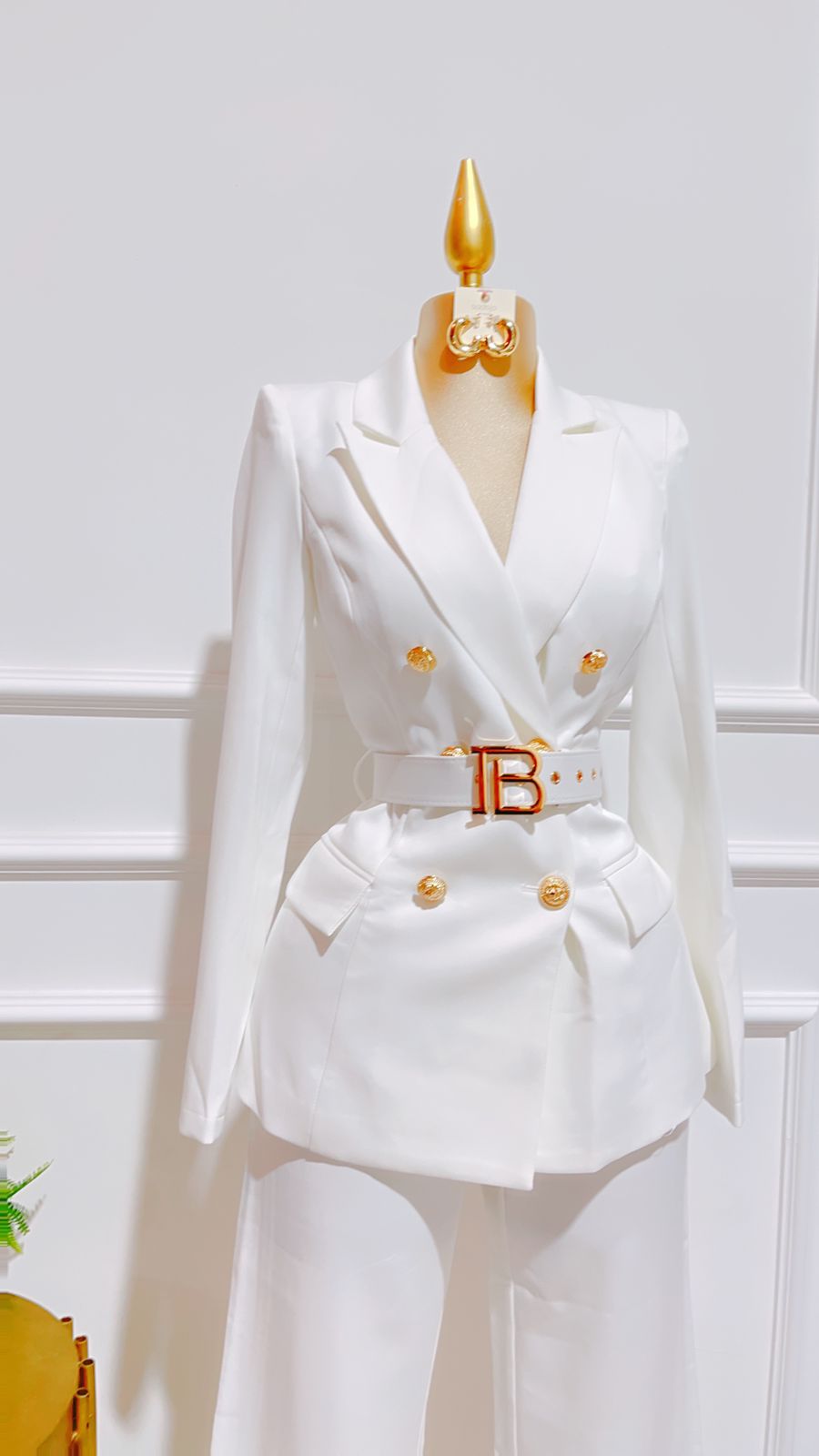 Conjunto Blanco Saco/Pantalón