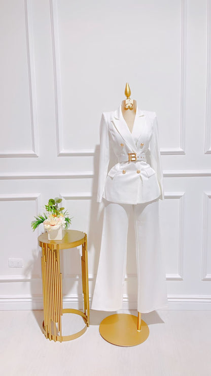 Conjunto Blanco Saco/Pantalón