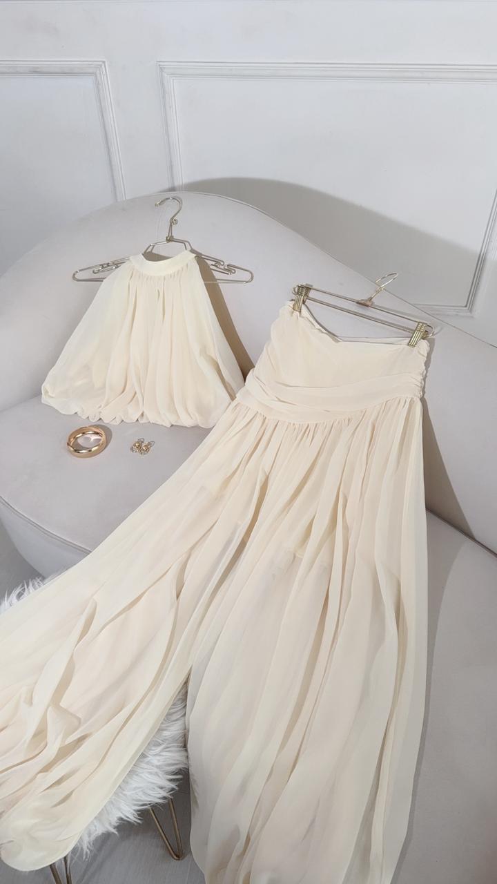 Conjunto Pantalon Amarillo