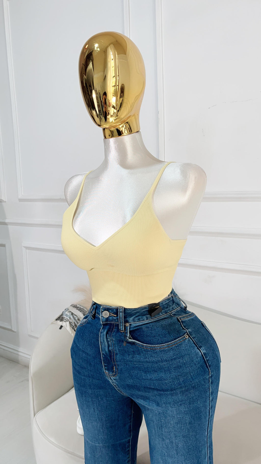 BRA TOP AMARILLO