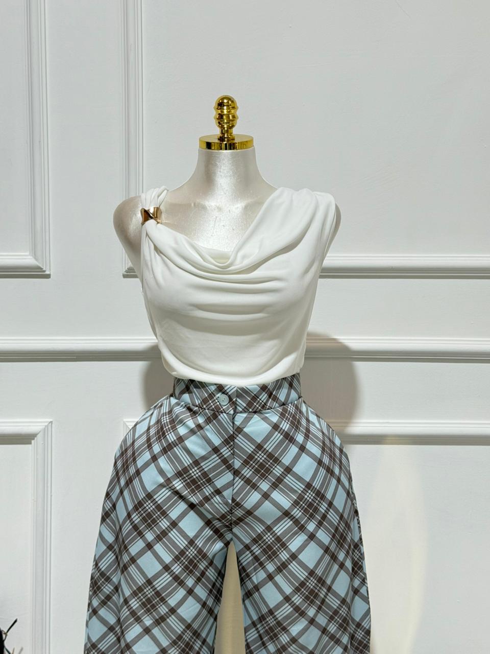 PANTALON CUADRADO AZUL