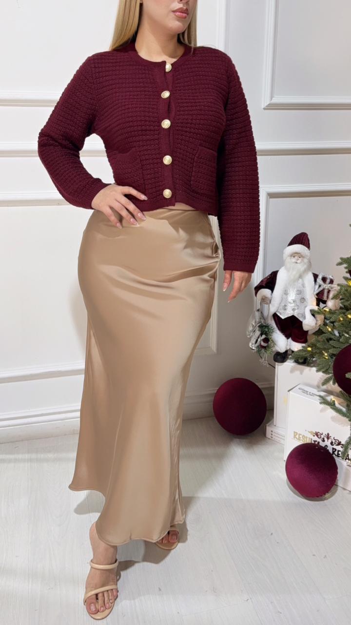 Top Tejido Vino