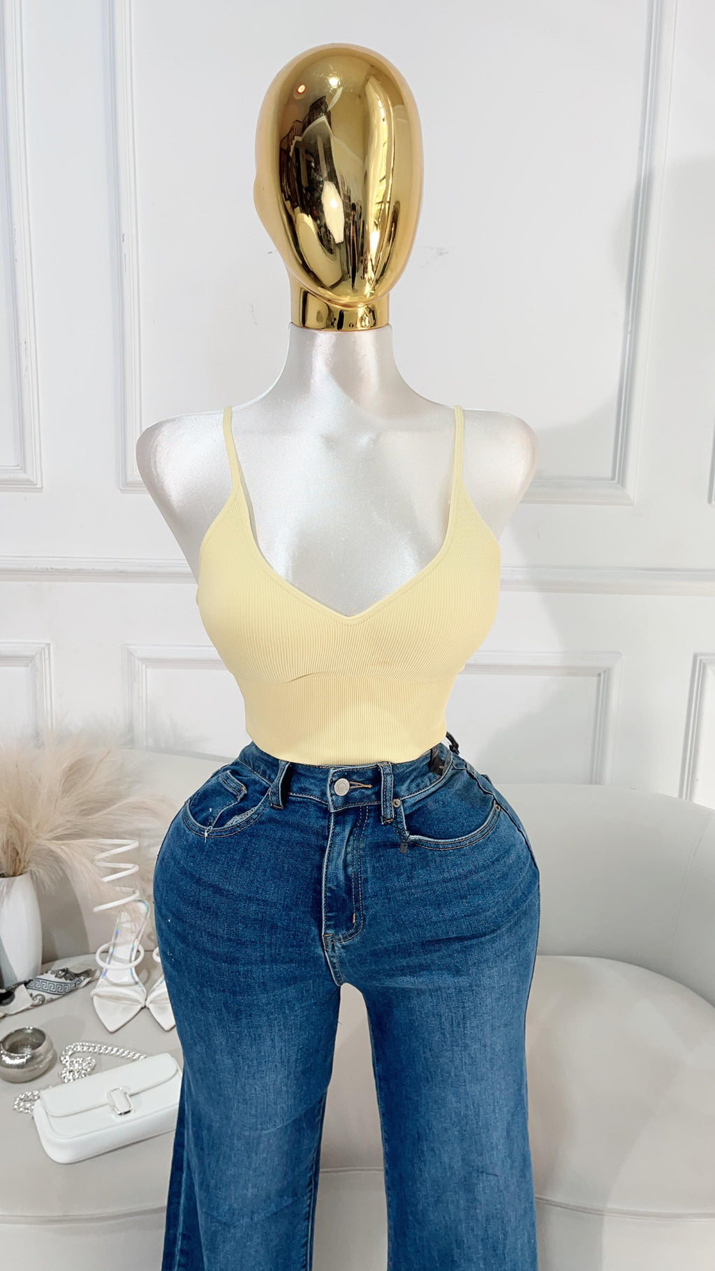 BRA TOP AMARILLO