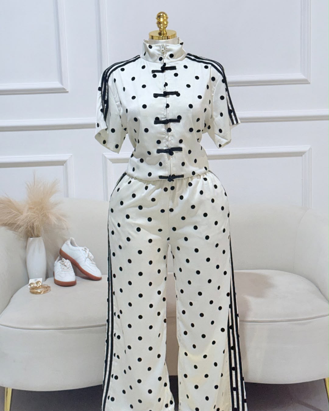 CONJUNTO BLANCO PUNTOS